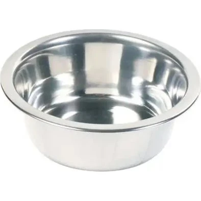 Trixie Hundeskål i rustfrit stål, 1,8 L