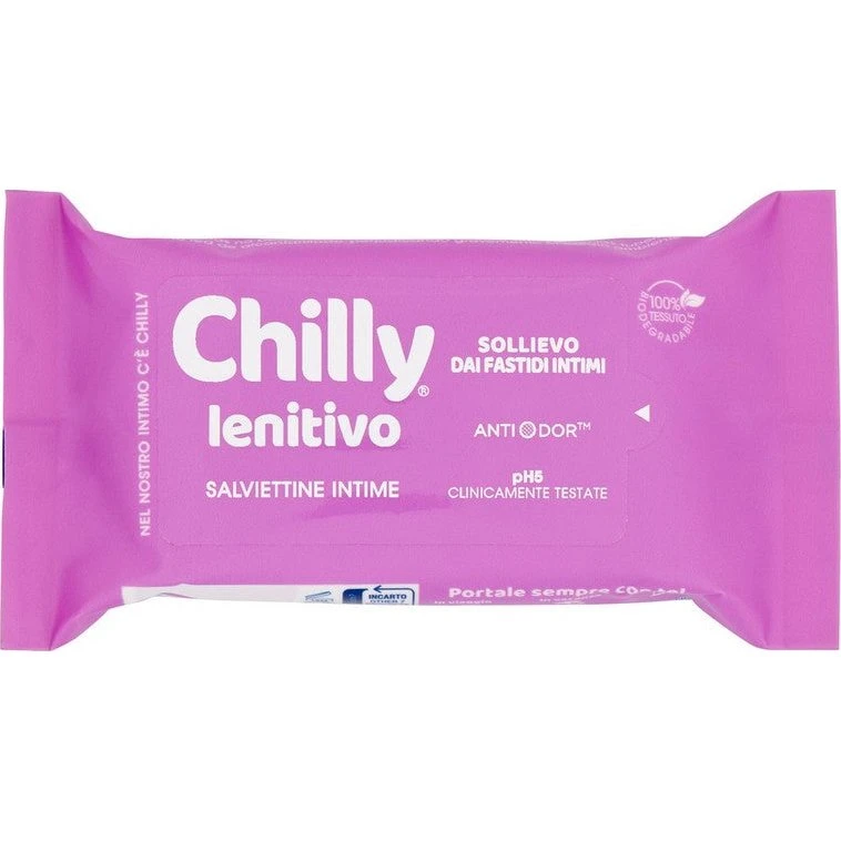 Chilly Intimservietter med anti-lugt formel pH 5 - 12 stk