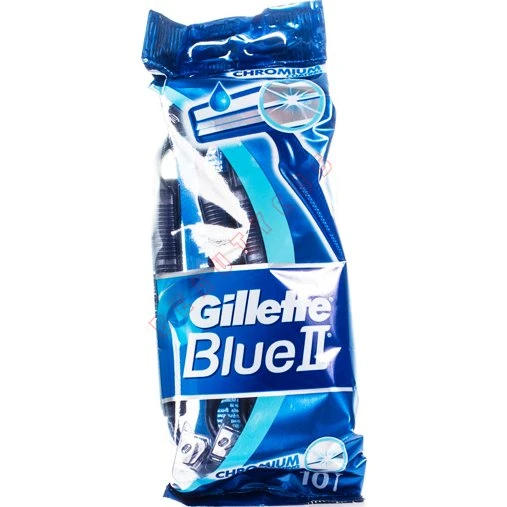 Gillette Blue II Engangsskrabere - 10 stk.