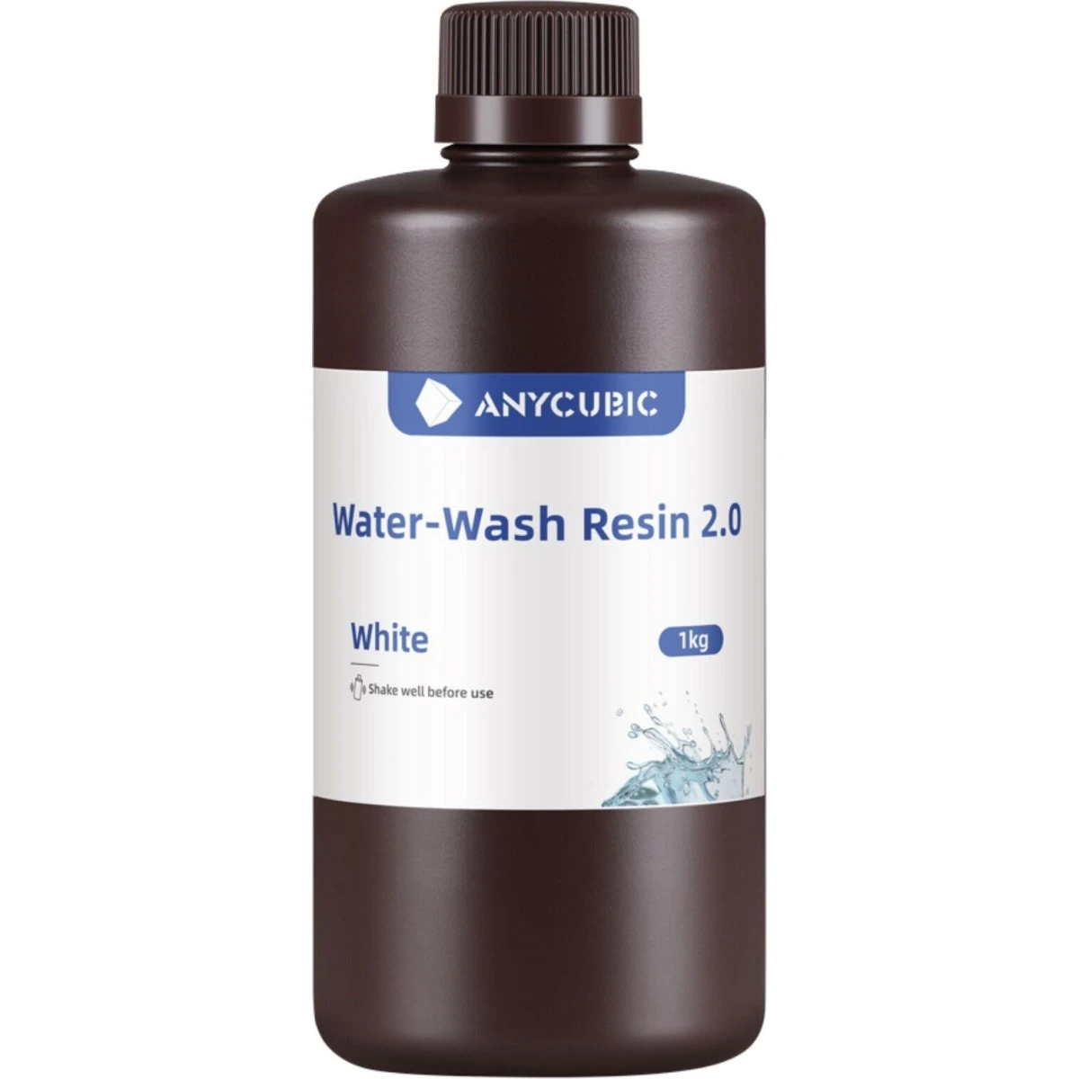 Anycubic Water-Wash Resin 2.0 Hvid 1 kg