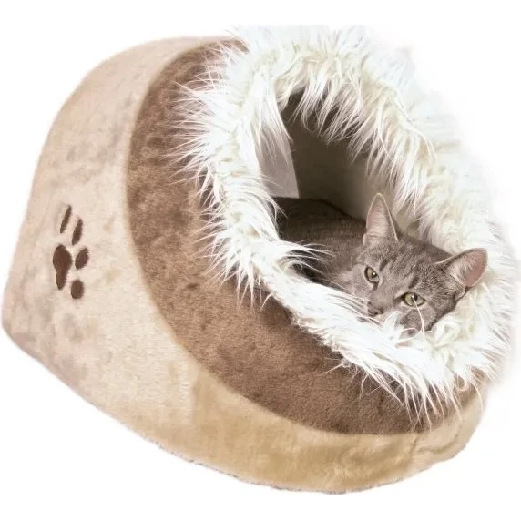 Trixie Minou hunde-/kattehule Small beige/brun 35x26x41 cm