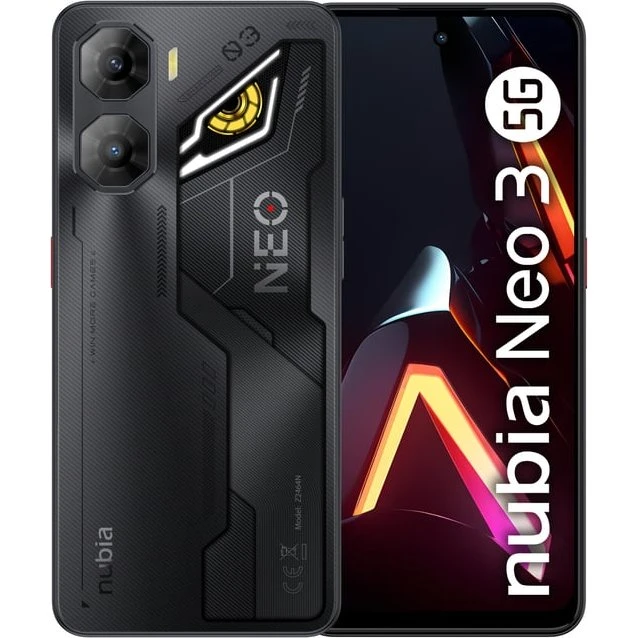 Nubia Neo 3 5G 6.8" 256 GB 8 GB RAM Sort