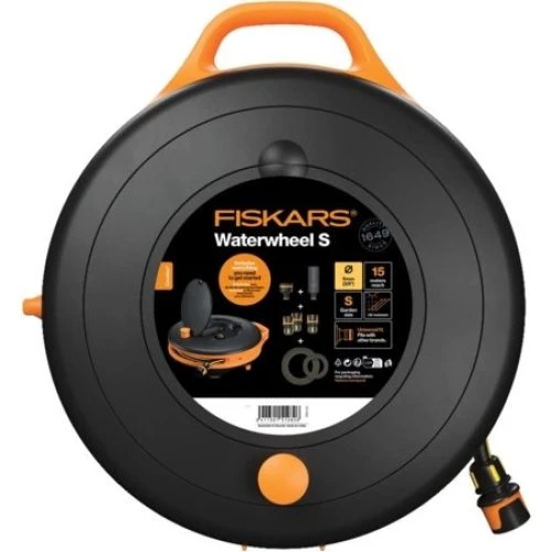 Fiskars Comfort Waterwheel S 9mm 15m - Kompakt vandingshjul