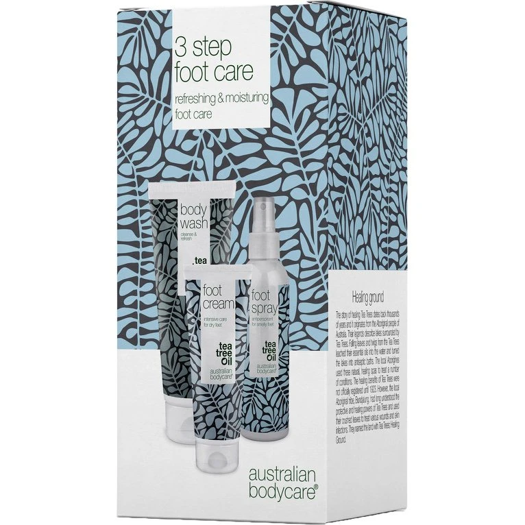 Australian Bodycare 3-trins fodpleje kit 450 ml