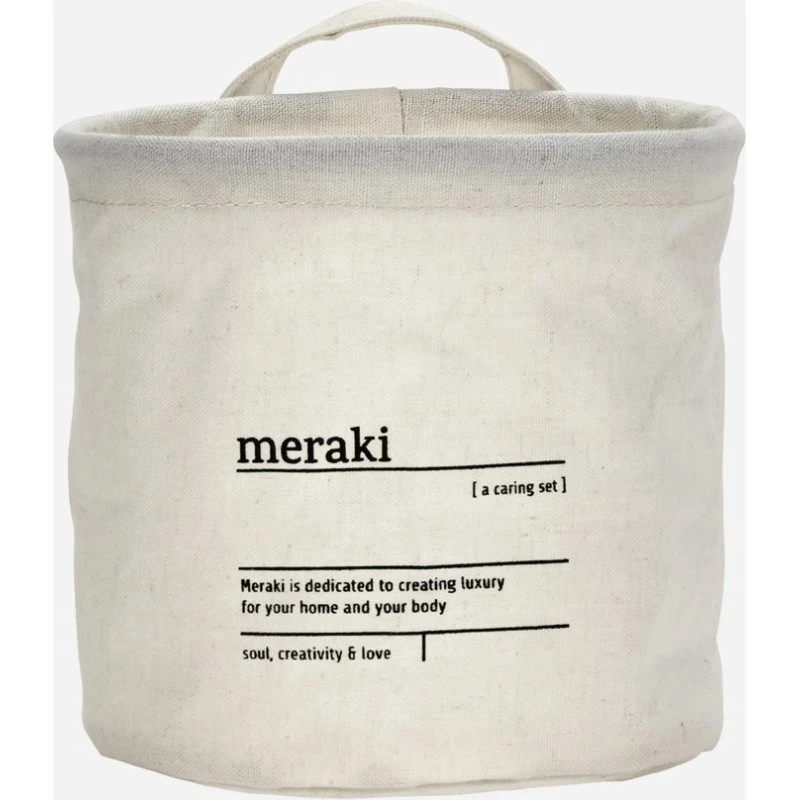 Meraki Opbevaringskurv MKCaring, Hvid