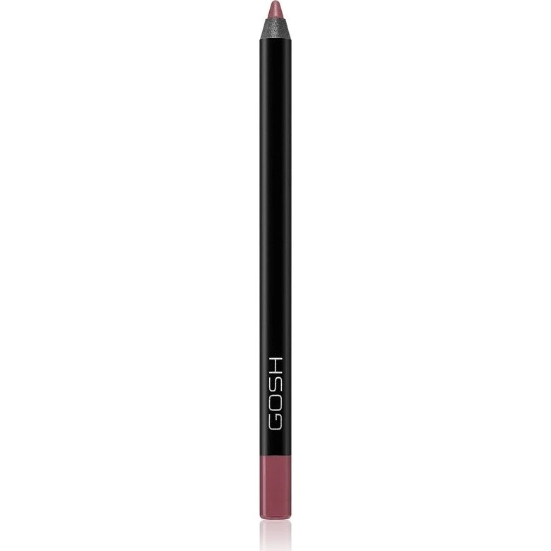 Gosh Velvet Touch Waterproof Lip Pencil - 009 Rose, 1,2 g