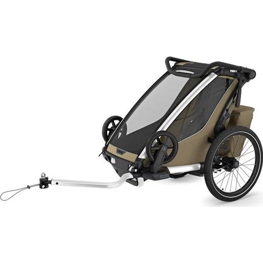 Thule Chariot Cross 2 Single Gen 3 – Khaki cykelvogn