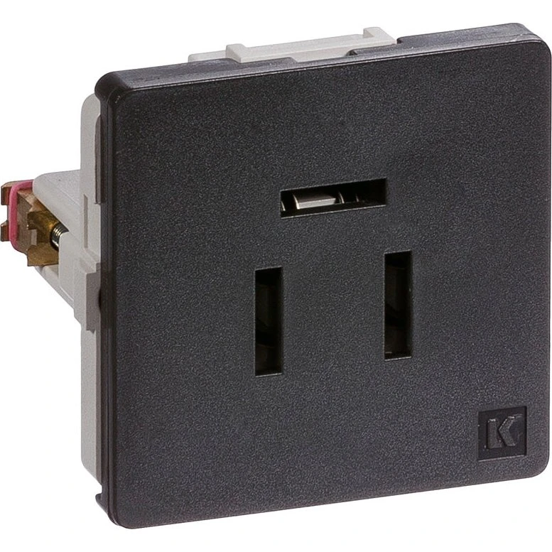 LK FUGA Telefonudtag Koksgrå 3/6P MD82B T1