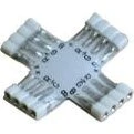 DIOFLEX GO X-kryds connector med 4 hun-stik