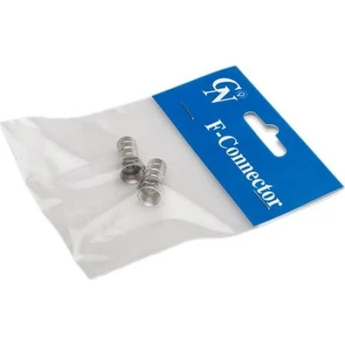 F-Connector til 5 mm antennekabel - 2 stk. GN-pak