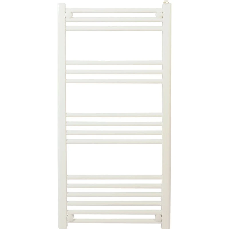 Kriss Athena Plan håndklædetørrer, kombi, 50x100 cm, hvid