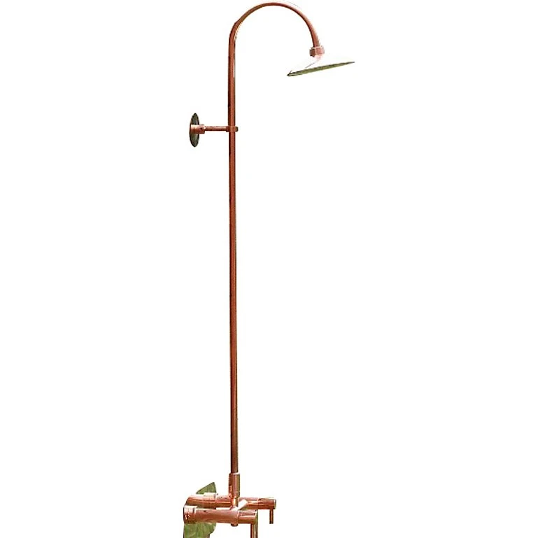 Frostline EQI væghængt udendørsbruser 1/2'' 300-550 mm, kobber
