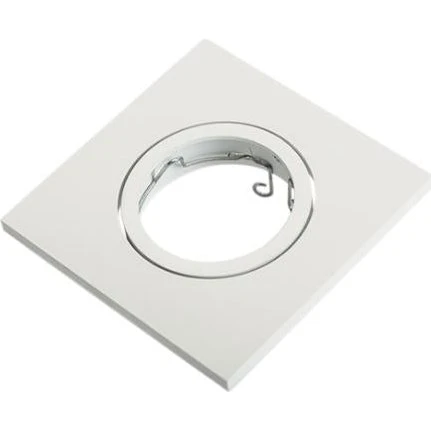 Daxtor Alu Line Square Downlight 87x87mm GU10 Hvid
