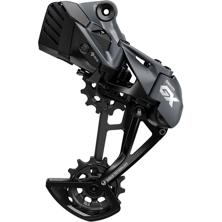 SRAM GX Eagle AXS bagskifter 12-speed (max 52T) – grå