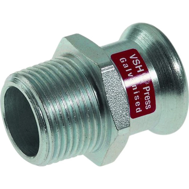 VSH XPress FZ Pressovergang 15 mm x 1/2'' Nippel M-bakke