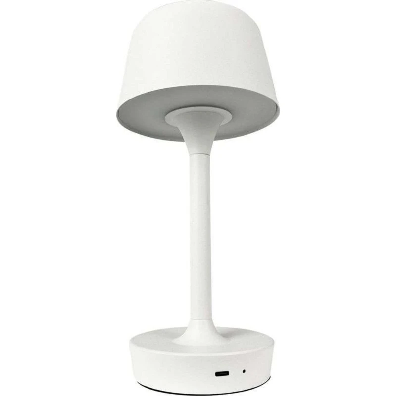 Dyberg Larsen FLOW LED-bordlampe, hvid, 26 cm