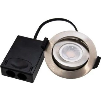 DIOSPOT 25 DOB Stål 6W 350lm 55° LED Downlight