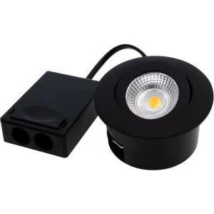 DIOSPOT 40 Supreme DOB Sort 6W 450lm 32° LED-spot