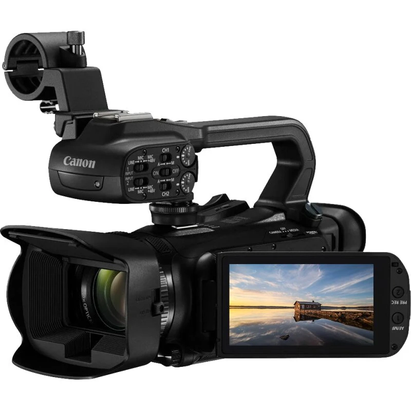 Canon XA60 4K videokamera – 20x optisk zoom, 5-akset stabilisering