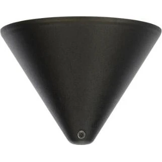 Baldakin Ø120mm sort
