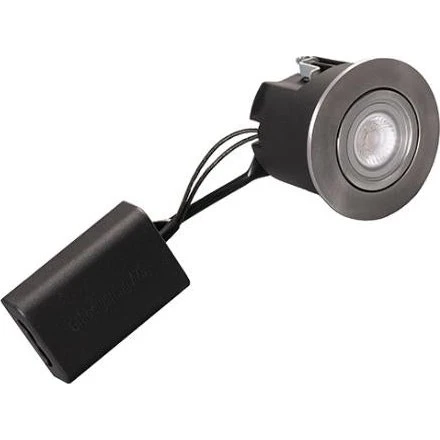 DIOSPOT OPTI Rund Stål - Diolux R4d-2 827 LED Spotlight