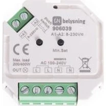DIODIM dæmper 400W 230V med push-dim styring