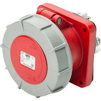 PCE CEE Flangestikdåse 63A 3P+N+J 400V Lige IP66