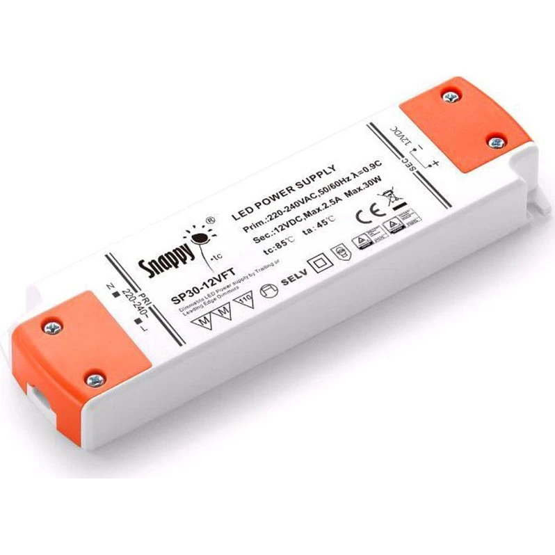 LED driver 12V DC 30W dæmpbar