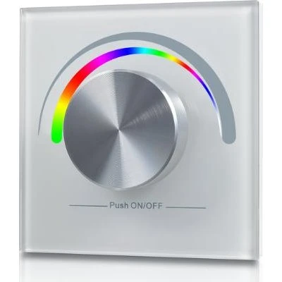DIOFLEX PRO Vægpanel f/DIM+RGB RF hvid