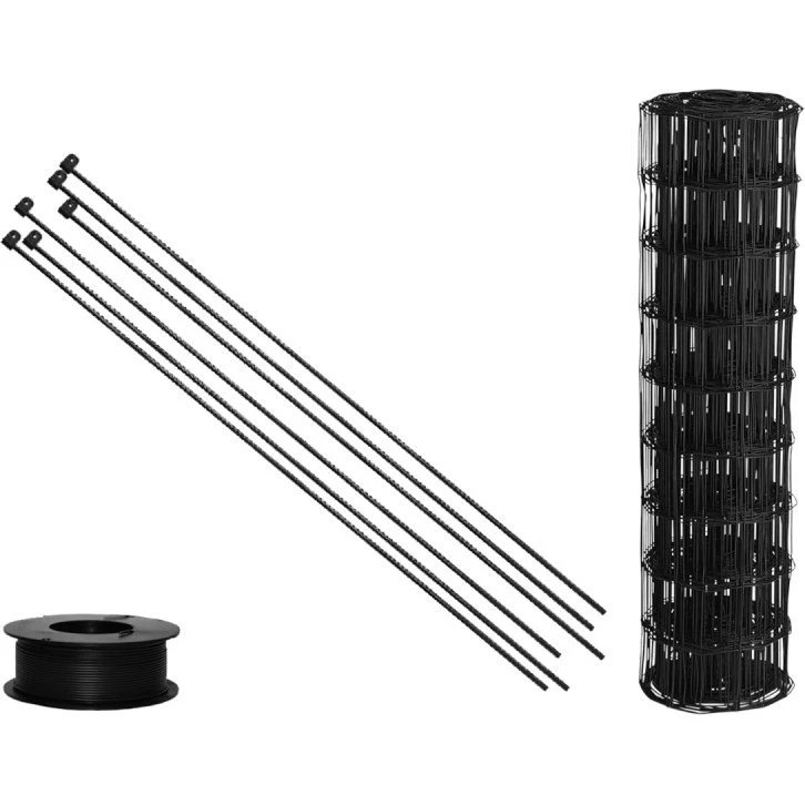Hortus Havehegnspakke 25 m x 90 cm – Sort
