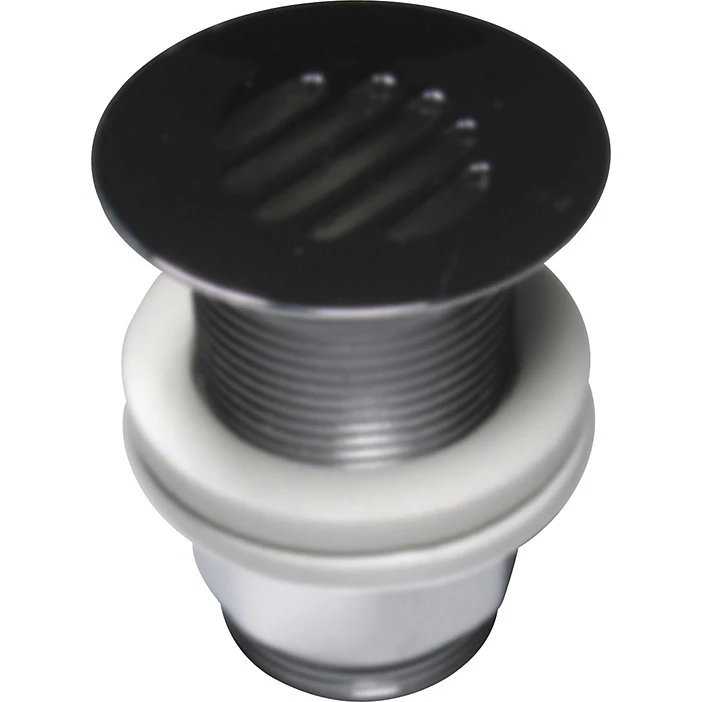 Primeo Bundventil 1 1/4'' med rist, krom, uden overløb