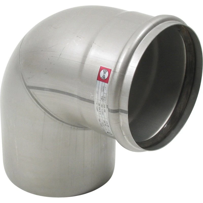 Blücher EuroPipe 87,5° Bøjning 160mm Rustfri