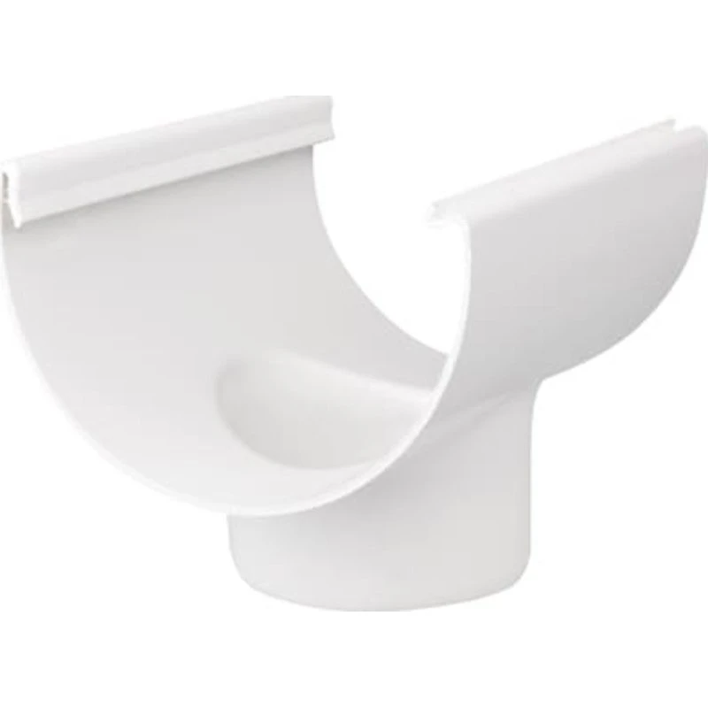 Plastmo tudstykke nr. 11 / 90 mm, hvid