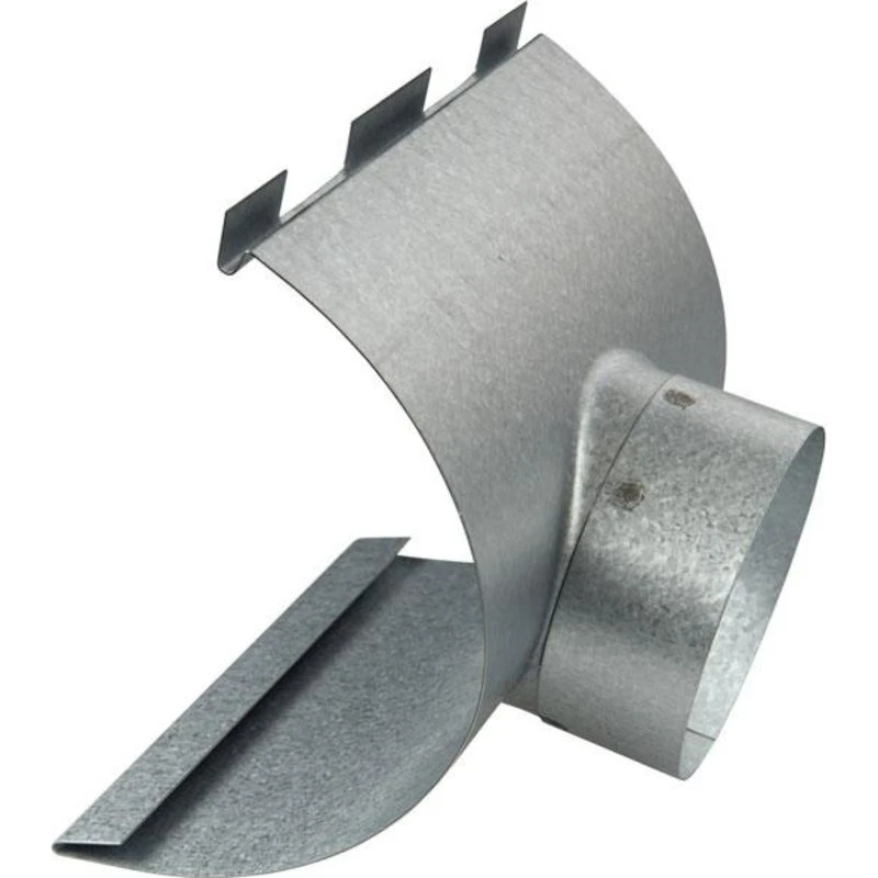 Plastmo Tudstykke nr. 11 / 90 mm i Aluzink