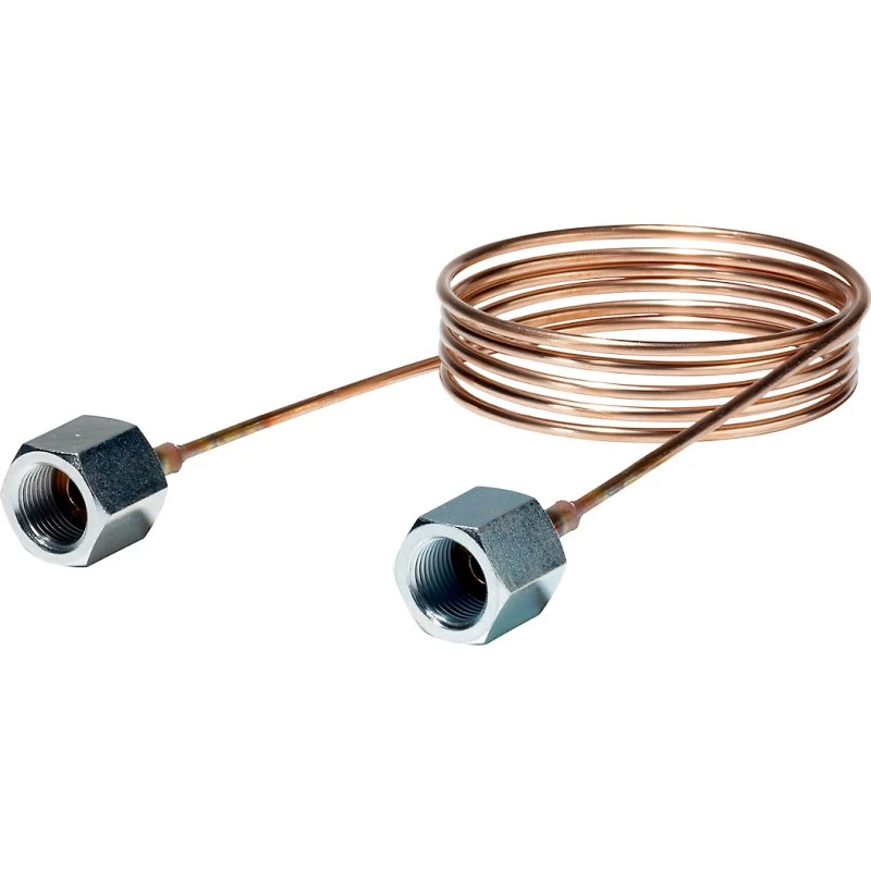 Danfoss kapillarrør til KP1 pressostat, 1 mtr. kobber