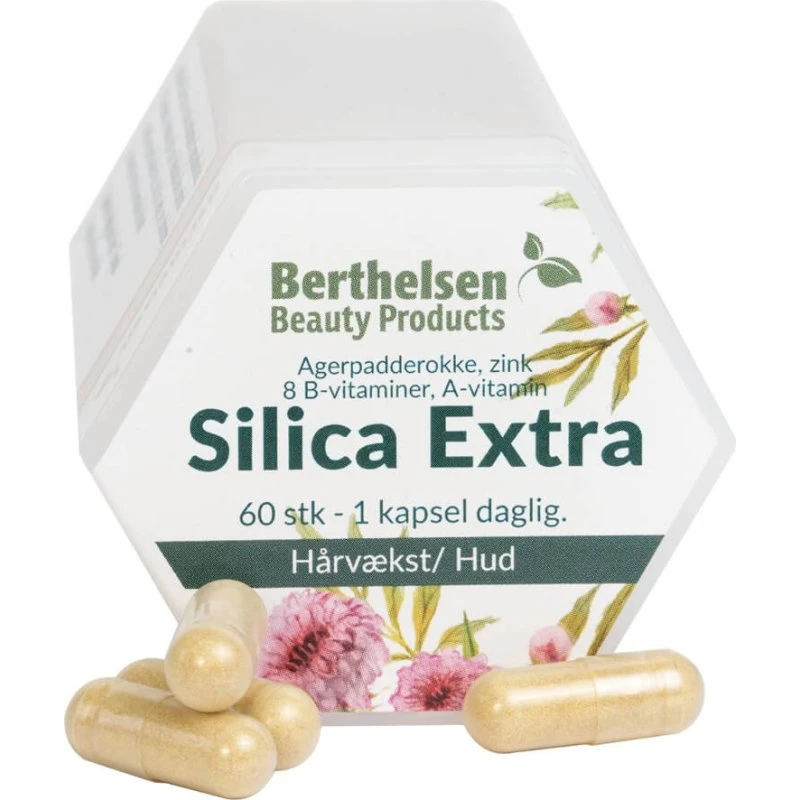 Berthelsen Beauty Silica Extra - 60 kapsler