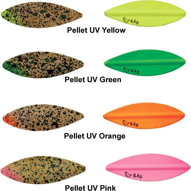 Savage Gear LT Stickle Blade Rigged 8.4g - Pellet/UV Yellow