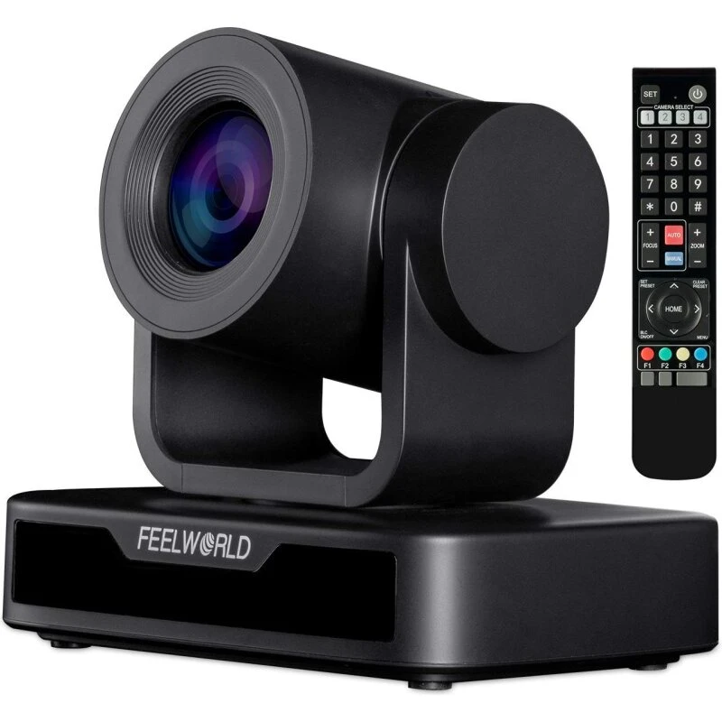 FEELWORLD USB10X PTZ USB-kamera 10X optisk zoom Full HD 1080p