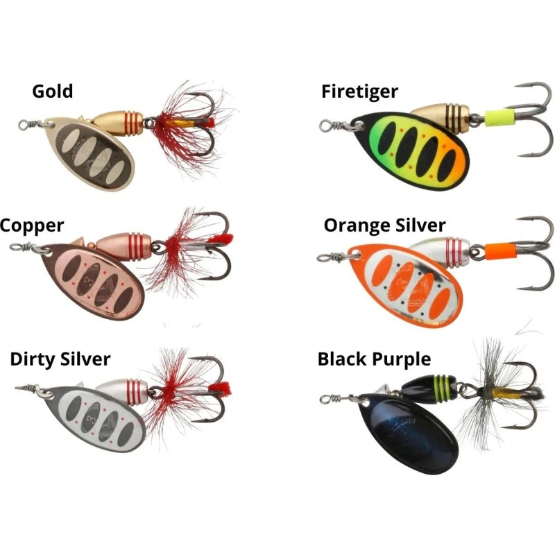 Savage Gear Rotex Spinner #4 (11g) - Orange/Silver