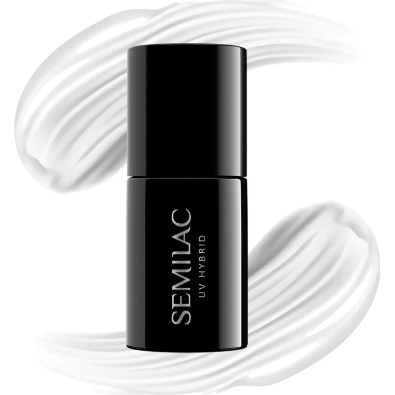 Semilac UV Gel Polish 4 Strong White 001 - 7 ml