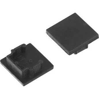 DIOFLEX Endestykke HOOD14 - Sort (2 stk.)