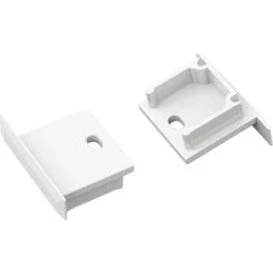 DIOFLEX SMART-IN16 Endestykke med hul, hvid (2 stk.)