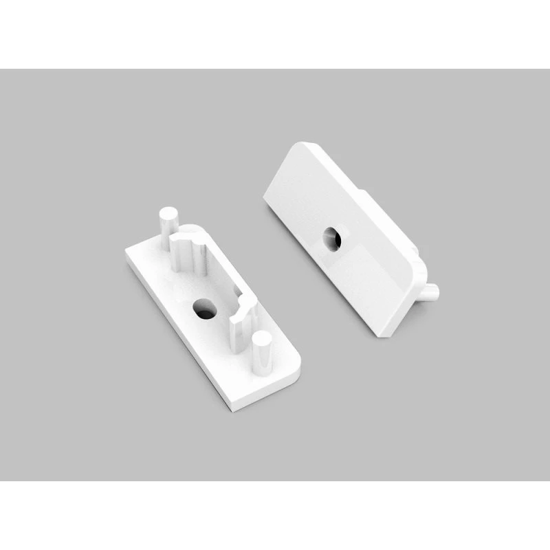 DIOFLEX SURFACE14 GEN2 Endestykke med hul, hvid