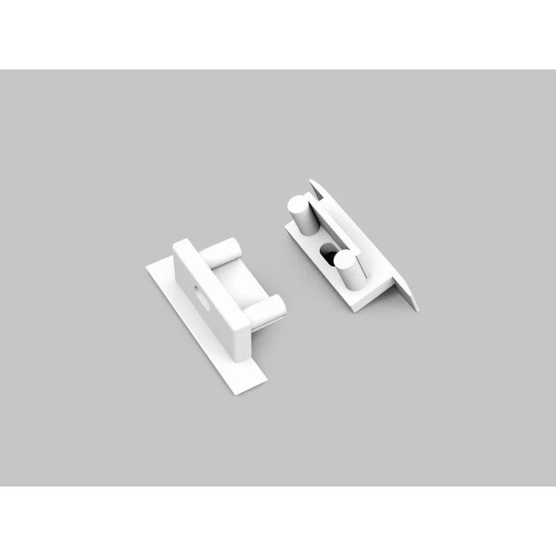 DIOFLEX BEGTIN12 GEN2 SQ Endestykke m/hul, hvid