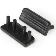 DIOFLEX SURFACE10 gen2 endestik, sort, 2 stk.