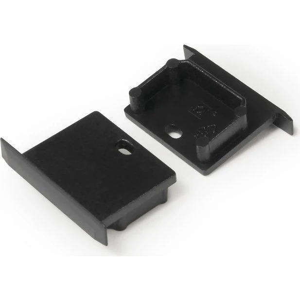 DIOFLEX LINEA-IN20 endestykke med hul, sort
