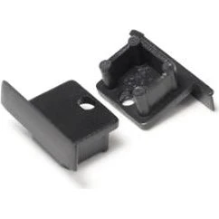 DIOFLEX SMART-IN10 endestykke med hul, sort (2 stk.)