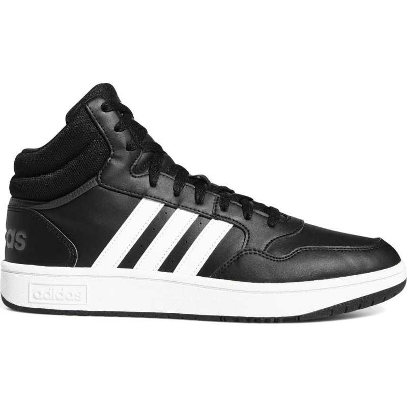 Adidas Hoops 3.0 Mid – Sort træningssko til mænd (EU 44 2/3)