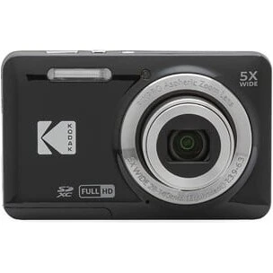 Kodak FZ55 16MP 5x Zoom kompaktkamera, Full HD, sort