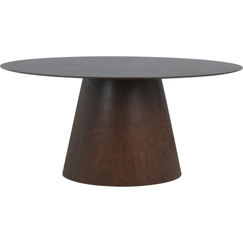 House Nordic Bolton Spisebord i Valnød Finer, Oval, 160x90 cm